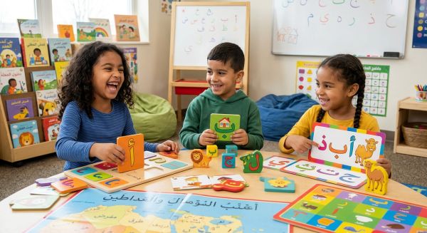 5 raisons pour lesquelles l'apprentissage de l'arabe devient ludique pour les enfants