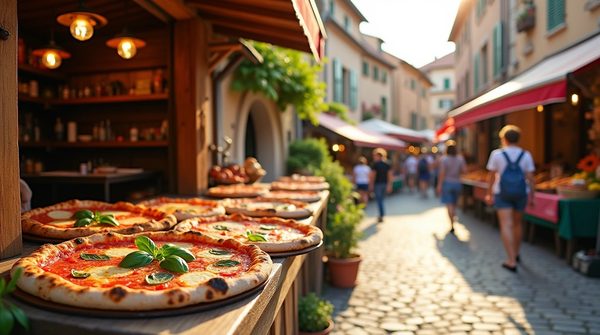 Dégustez des pizzas artisanales au kiosque à Fismes